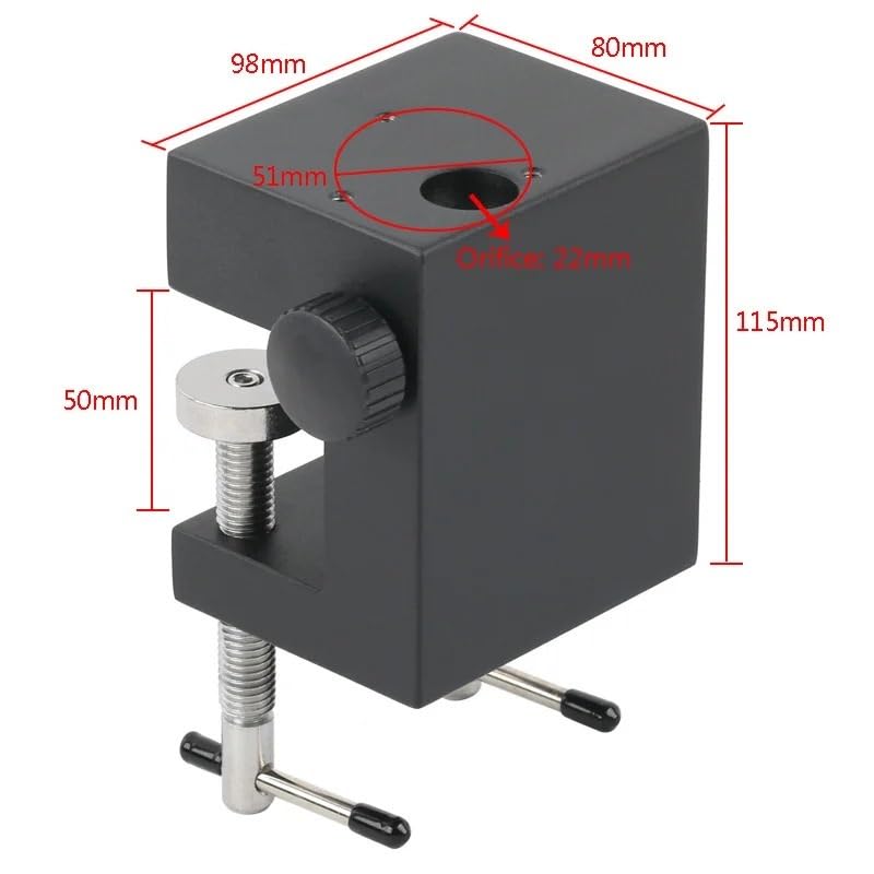 Microscope Microscope Universal Clamp/Big Clamp(Optional) for Stereo Trinocular Microscopio HDMI VGA USB Camera(Large)
