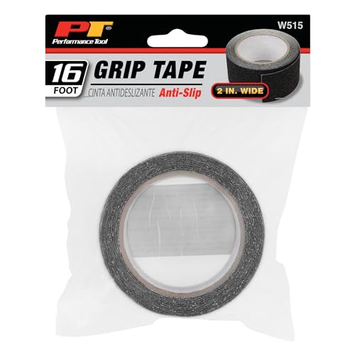 Image of Performance Tool W515 Anti-Slip Tape - Textured Surface for Safety, Easy Application, and All-Weather Use