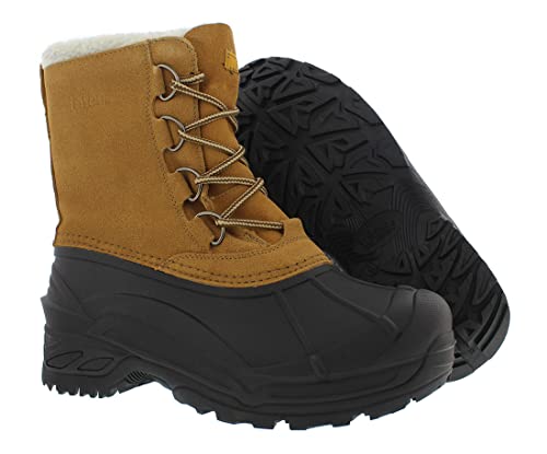 totes Snowbankw Mens Shoes Size 12, Color: Tan/Black2