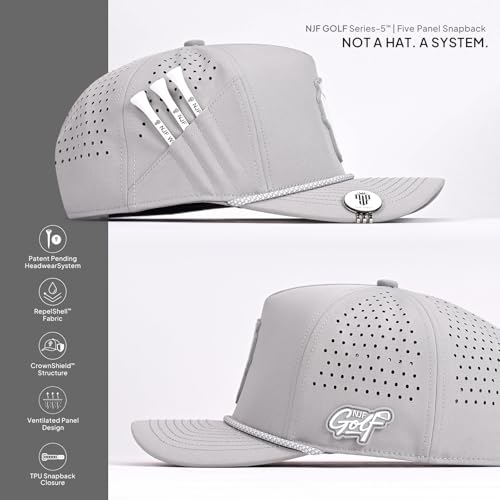 Image of Men's Golf Hat with Tee Holder & Magnetic Ball Marker
