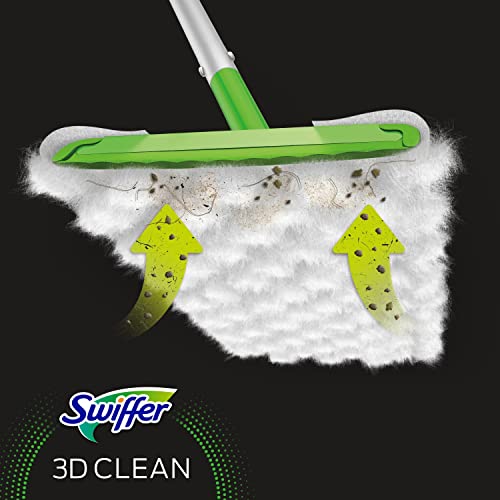 Swiffer 3D Staubwischtücher Nachfüllpackungen 84 Stück, halten und blockieren mehr Staub, Schmutz und Haare als ein herkömmlicher Besen – Bild 5