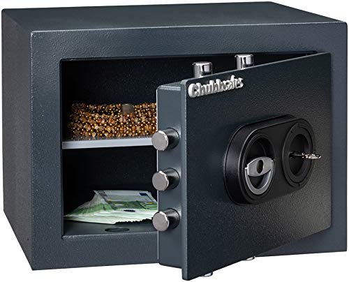 ChubbsafesZeta Grade 1 - 25K - Key Locking Security Safe - Tested and Certified by ECB-S Eurograde 1 £10,000 Insurance Rating (25K)