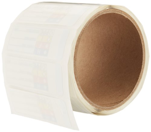 Étiquettes chimiques HMCIS auto-laminantes étanches Accuform LZS321EV en rouleau
