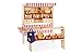 Produktbild Pinolino Marktstand Lucy, massives Holz, besonders standfest, Tresen rechts oder links montierbar, für Kinder ab 2 J., rot