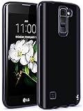LG Tribute 5 Case, LG K7 Case, LK Ultra [Slim Thin] Scratch Resistant TPU Gel Rubber Soft Skin Silicone Protective Case Cover for LG Tribute 5 / LG K7 (Black)
