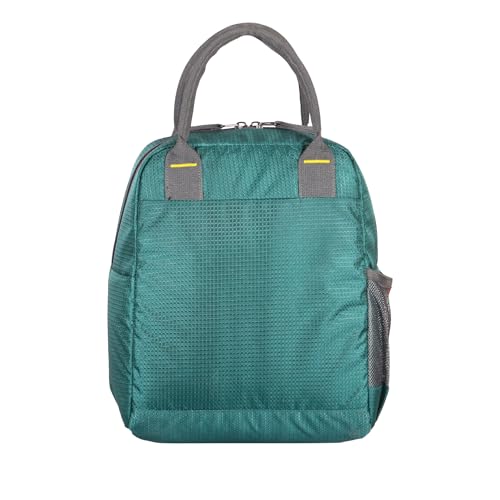 Image of Outrider Polyester Jumbo Lunch Bag,Lunch Bag for Office Men, Women and Kids, Quality Tiffin Bag for School, Picnic, Work, Carry Bag for Lunch Box, 12 litres, Green