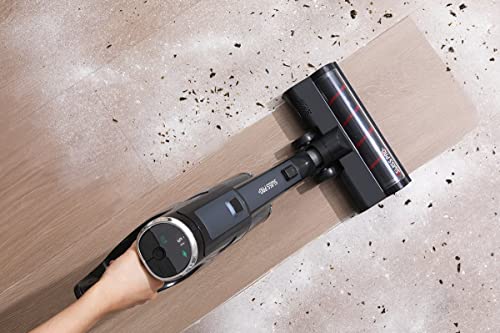 Swiss Pro+ Staubsauger Akku- kabellos Akkustaubsauger - Auch als Handstaubsauger Akku - Hohe Saugleistung: 25 kPa - 250W Akkusauger Kabellos - Schwarz - 0,7L – Bild 5