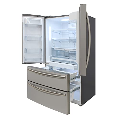 Brama BR-FDREF01-SS French Door Refrigerator With Ice Maker And Dual Drawer Bottom Freezer thumb #4