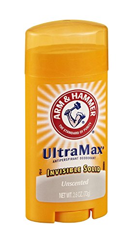 ARM & HAMMER ULTRAMAX Anti-Perspirant Deodorant Solid Unscented 2.60 oz (Pack of 12)