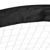 Relaxdays Pop Up Tore 2er Set, Faltbare Fußballtore für den Garten, HBT: 80x120x85 cm, Kindertore mit Tasche, schwarz - 7