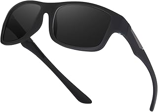 Legend Eyewear Sports Sunglasses for Men: UV400 Protection Glasses Womens Wrap Around Goggles for Driving Fishing