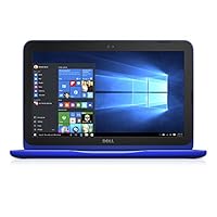 Dell Inspiron i3162-2040BLU 11.6&quot; HD Laptop (Intel Celeron N3050, 2GB RAM, 32 GB eMMC HDD) Bali Blue