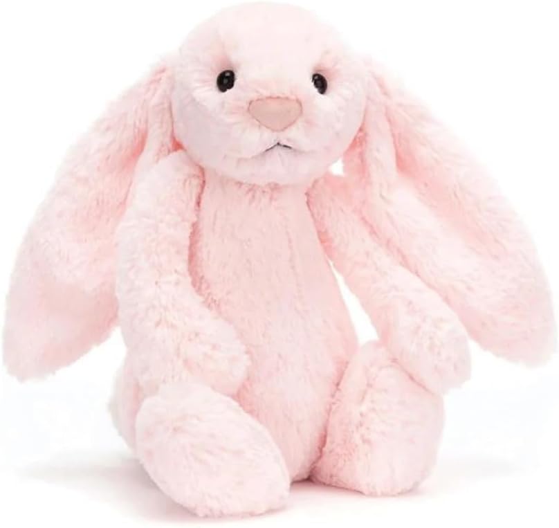 Product image of Jellycat Bashful Pink Bunny Medium - L: 9cm x W: 12cm x H: 31cm