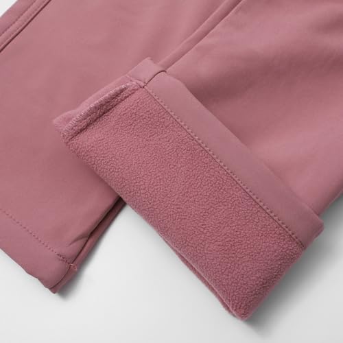 Pantalon softshell imperméable et chaud avec doublure thermique