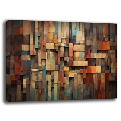 printerland Modernes Bild, Wohnzimmer, Braun, Abstrakt, Industrial, moderne Wandbilder, XXL, großer Druck auf Leinwand, Wanddekoration, Schlafzimmer, Küche (13,30 x 40 cm) printerland Modernes Bild, Wohnzimmer, Braun, Abstrakt, Industrial, moderne Wandbilder, XXL, großer Druck auf Leinwand, Wanddekoration, Schlafzimmer, Küche (13,30 x 40 cm)