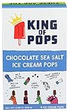 King Of Pops Chocolate Sea Salt Ice Cream Pops, 11.85 Oz