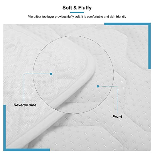 Cooling & Heating Mattress Pad For Bed, Mattress Chilled Heated Pad Electric Water Cooler Warmer Mattress Topper System, Adjustable Water Temperature 54°F-140°F, For Hot Sleeper And Night Sweat #TOP7