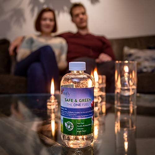 image for Firefly Kosher, Eco-Friendly, Safe and Green Lamp Oil - Non Toxic - Bi