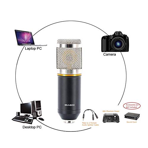 Microfono a Condensatore Professionale Studio