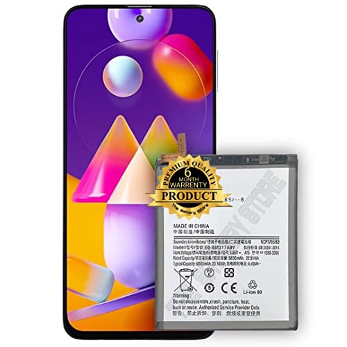 Image of THE BATTERY STORE Original EB-BM317ABY Battery for Samsung Galaxy M31s Battery with 6 Month Warranty and high Capacity Battery Backup.(for M31S BN317ABY)