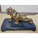 東芝 ICブライトロン開運の虎 金属製置物