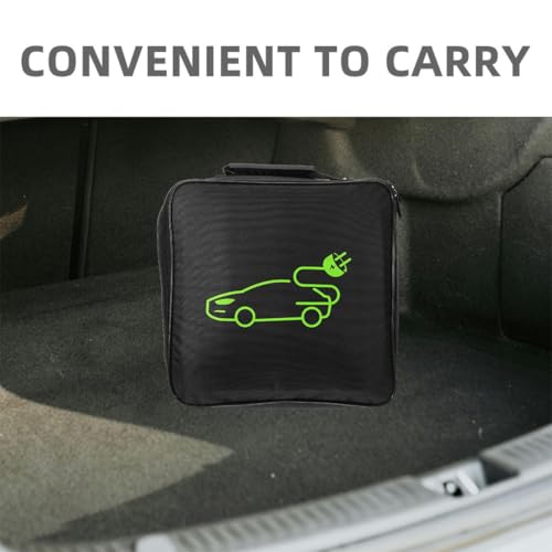 Bolsa para cables de coche eléctrico en tela Oxford de gran capacidad para maletero 3
