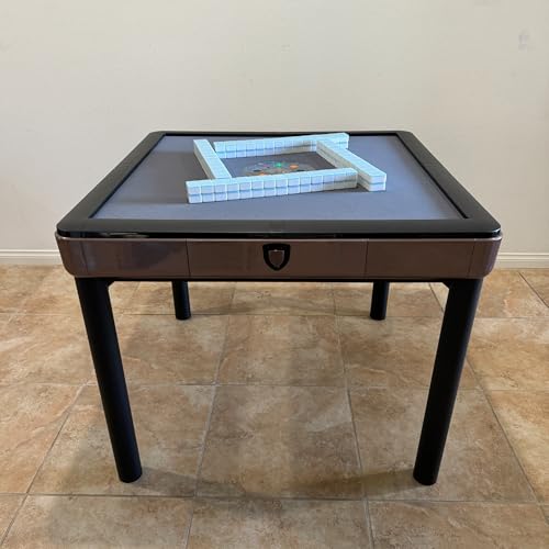 Mesa automática de mahjong SXTL, plegable, 96 cm miniatura 3