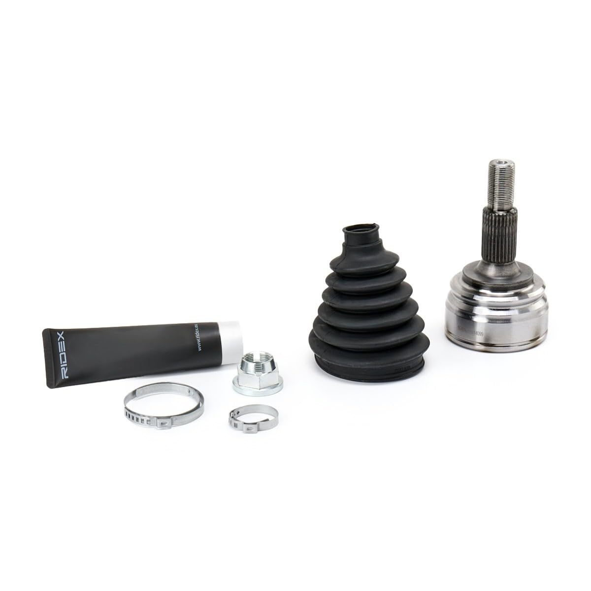 RIDEX 5J0998 Juego de articulación árbol de transmisión con circlip en la parte trasera Compatible con PEUGEOT 308 SW II LC, LJ, LR, LX, L4