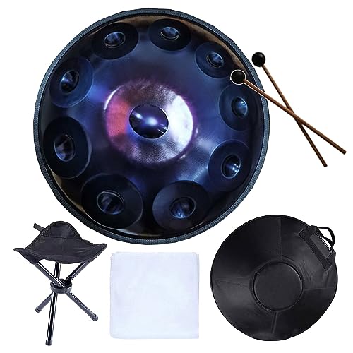 Handpan Drum Steel Tongue Drum Instrumento D Minor 10 Notas miniatura 1