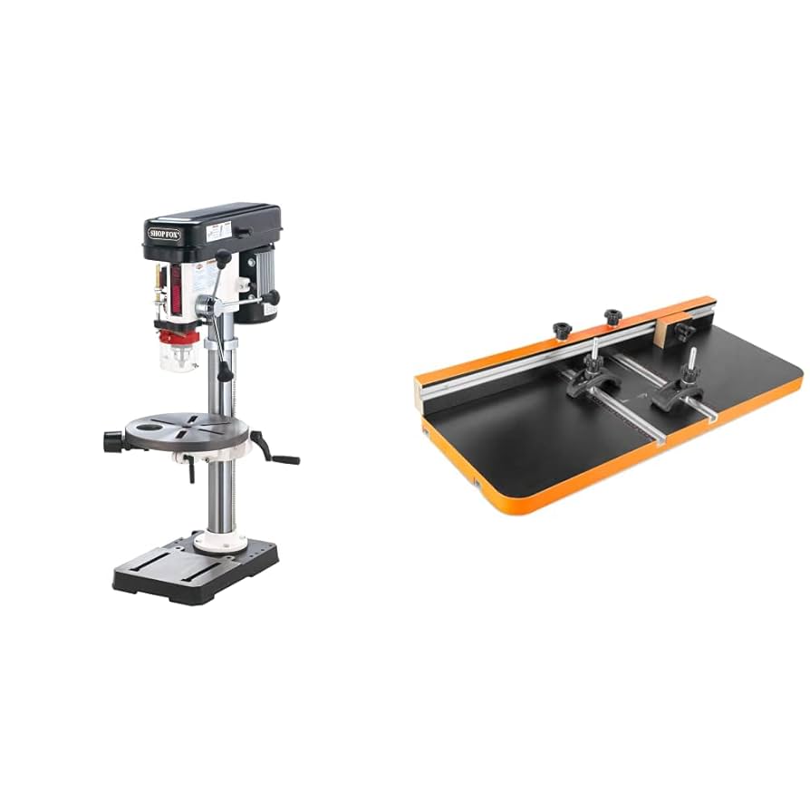 Shop Fox W1668 Bench-Top Drill Press/Spindle Sander and WEN
