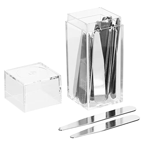 FOMIYES 40Pcs Shirt Collar Stays Inserts for Men Dress Shirts Lightweight Durable Collar Stays for Professional Appearance present for Father Day