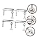 SHOWERORO Beginner Violin Tuner 4pcs Metal Violin Fine Tuners Comfortable Grip Adjustment