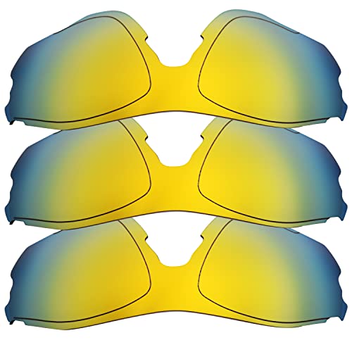 Verres polarisés Oakleys EV Zero Or 24 carats - Pack de 3 verres de taille unique