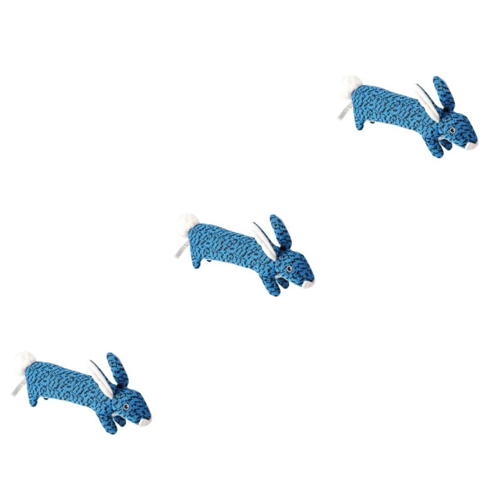 FRCOLOR 3 Piezas Juguetes para Mascotas Tira Juguetes Juguete De Peluche Pantalla De Acuario Alitas De Pollo Falsas Juguetes para Masticar Pet Toy Resistente a Mordeduras Perro Mascota