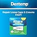 Dentemp Recap-It Cap and Crown Repair Dental Kit - Fast Acting Formula Dental Cement for Loose Caps (Pack of 3) - Temporary Cement for Crown and Bridge
