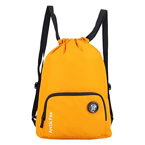 Image of Arctic Fox 15 Liters Draw String Bag Orange Backpack
