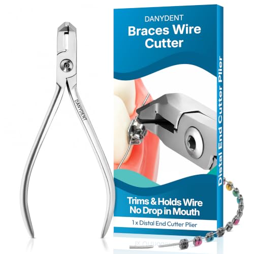 Braces Wire Cutter Orthodontic with Built-in Safety Hold