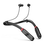 WXY Auriculares inalámbricos con Bluetooth: auriculares inalámbricos Bluetooth V5.1 con micrófono, 100 horas de reproducción, con banda para el...