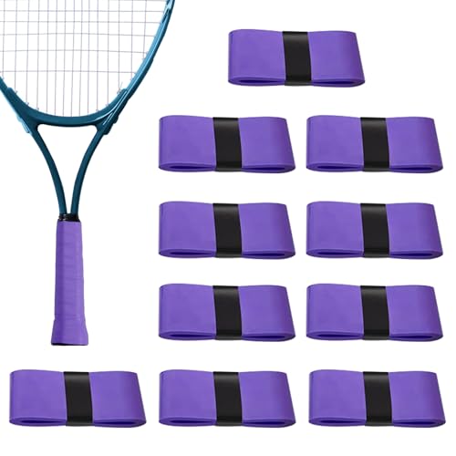 Cinta para Empuñadura De Raqueta De Tenis,Cinta Sobregrip De Raqueta 10 Unidades,Protección Antideslizante para Accesorios Deportivos - para Mancuernas Pickleball Golf Bicicleta