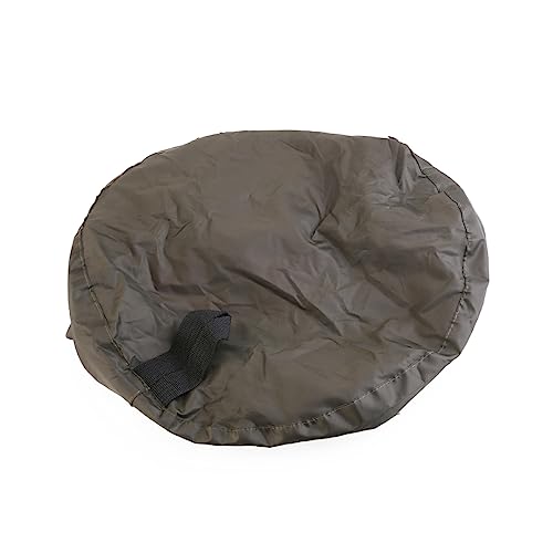 POPETPOP Collapsible Outdoor Bucket for Camping and Hiking Lightweight Folding Wash Basin with Storage Pouch for Travel Portable Water Storage Red