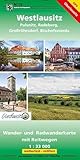 Westlausitz: Wander- und Radwanderkarte mit Reitwegen 1:33 000 GPS-fähig wetterfest, reißfest - Cartographer: SACHSEN KARTOGRAPHIE 