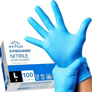 INTCO SYNGUARD Nitril Einweghandschuhe 100 Stück