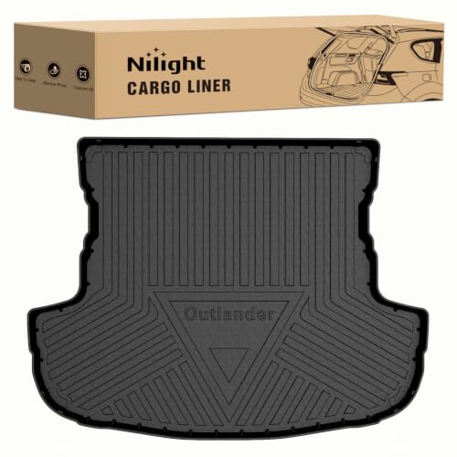 Image of Nilight Cargo Mat for Mitsubishi Outlander with Subwoofer 2016-2021