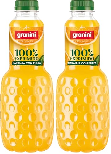 Granini 100% Fruta Naranja, 1L (Paquete de 2)