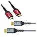 HDMI 2.1 Fiber Optic 8K HDMI Cable 8K60hz 4K120hz HDCP EARC 48Gbps Ultra HDMI Cord, Compatible For Apple-TV Dolby-Vision-Atmos PS5 4080 4090.(H134R,10m)