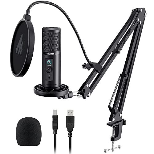 MAONO USB Condenser Mic PM4 with Boom Arm