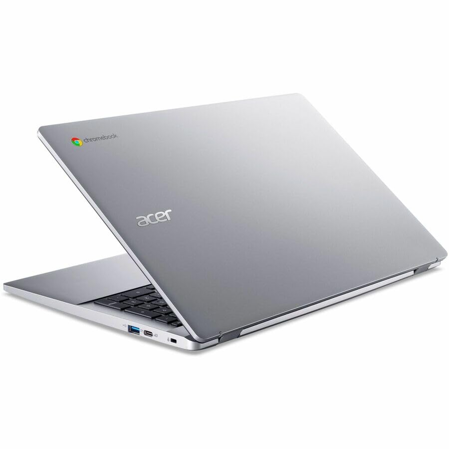 Image of Acer Chromebook 315 CB315-5HT-C7U5 15.6 inch Touchscreen Chromebook - Full HD - 60 Hz - Intel N-Series N100-4 GB - 64 GB Flash Memory - English (US) Keyboard - Silver