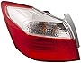 HEADLIGHTSDEPOT Tail Light Compatible With Honda Accord 2013-2015 4 Door Sedan Includes Left Driver and Left Driver Side Tail Lamps