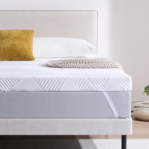 Surmatelas 140 x 190CM, Épaisseur 10CM, Mousse Mémoire à Gel, Con...