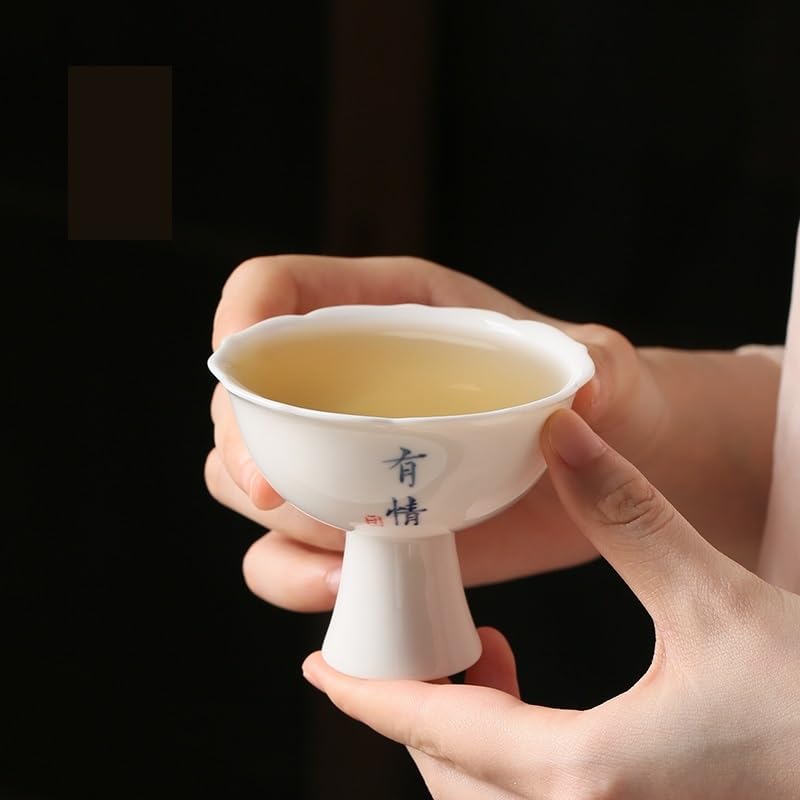 Kubki Matcha Biała Porcelana Podróżny Kubek Do Kawy Ceramiczny Kubek Do Kawy Dla Mężczyzn I Kobiet, Pojedynczy Kubek Kubek Do Herbaty Capital Zestaw Herbaty Z Zaparzaczem